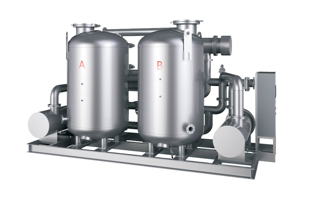 Glass wool insulation material being handled