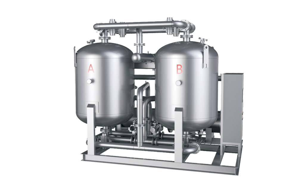 VMCH Compression Hot Micro Gas Consumption Regeneration Adsorption Dryer